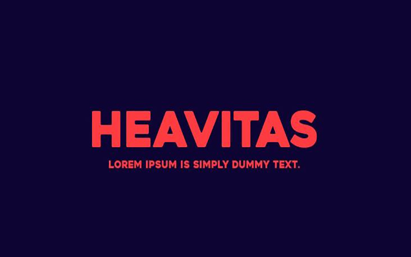 You are currently viewing Heavitas Font Free Download
