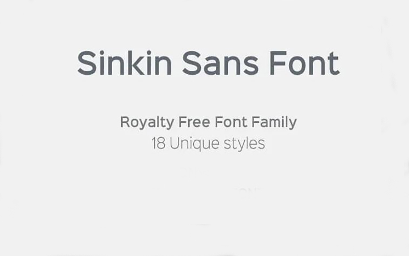 You are currently viewing Sinkin Sans Font Free Download