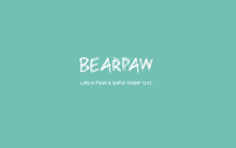 You are currently viewing Bearpaw Font Free Download