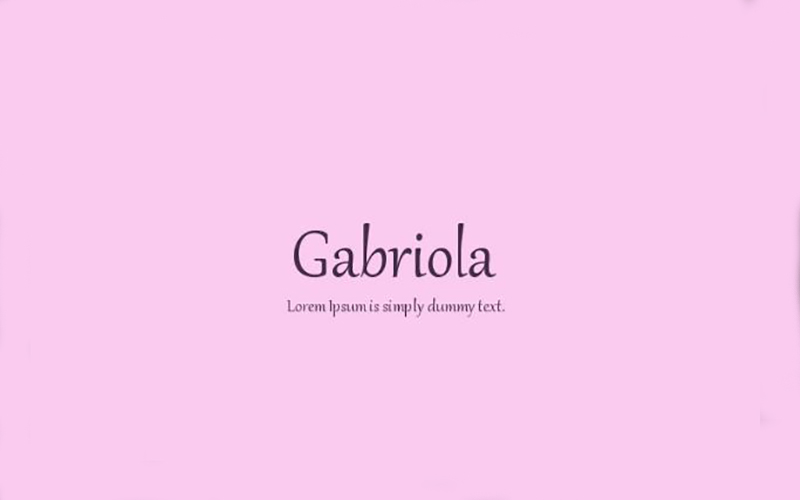 You are currently viewing Gabriola Font Free Download