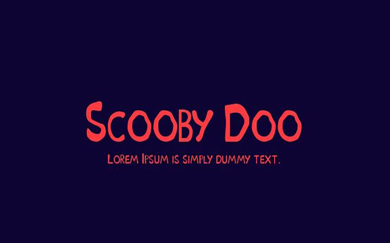 You are currently viewing Scooby-Doo Font Free Download