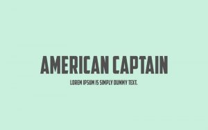 Read more about the article American Captain Font Download