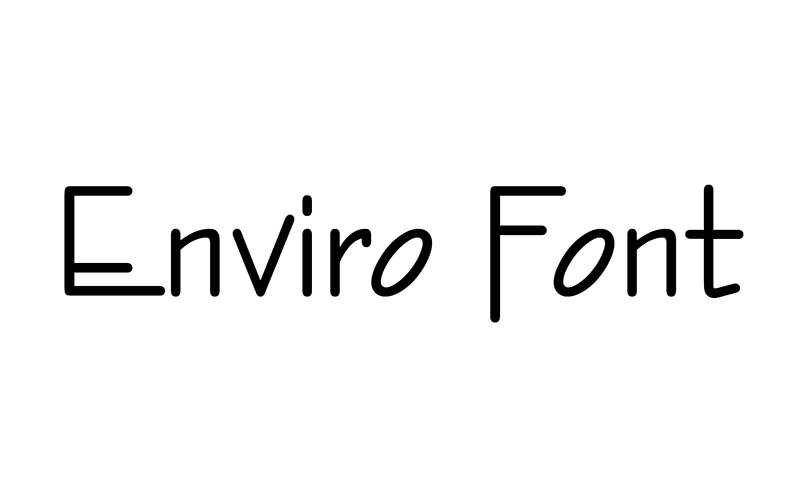 You are currently viewing Enviro Font Free Download