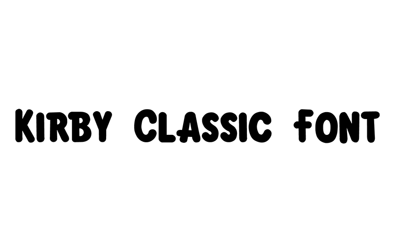You are currently viewing Kirby Classic Font Free Downlod