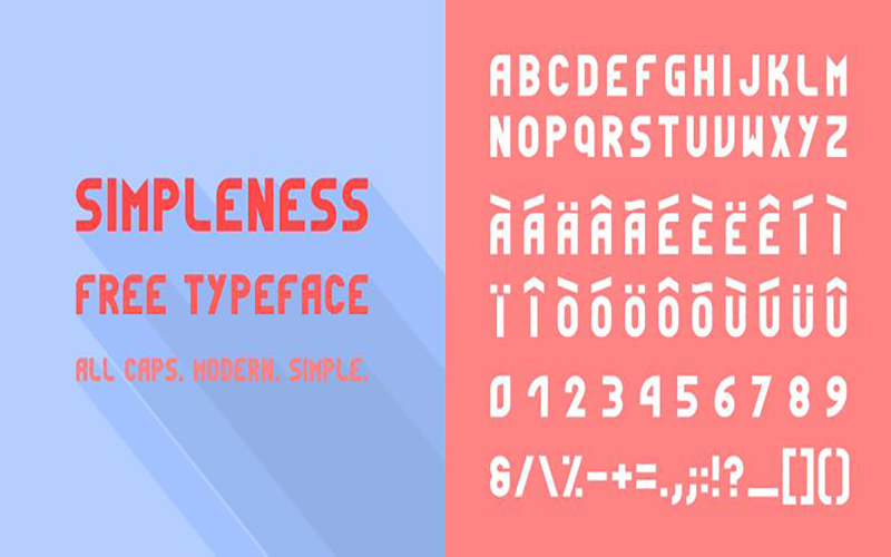 Simpleness Font Free Download