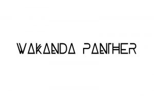 Read more about the article Wakanda Panther Font Free Download